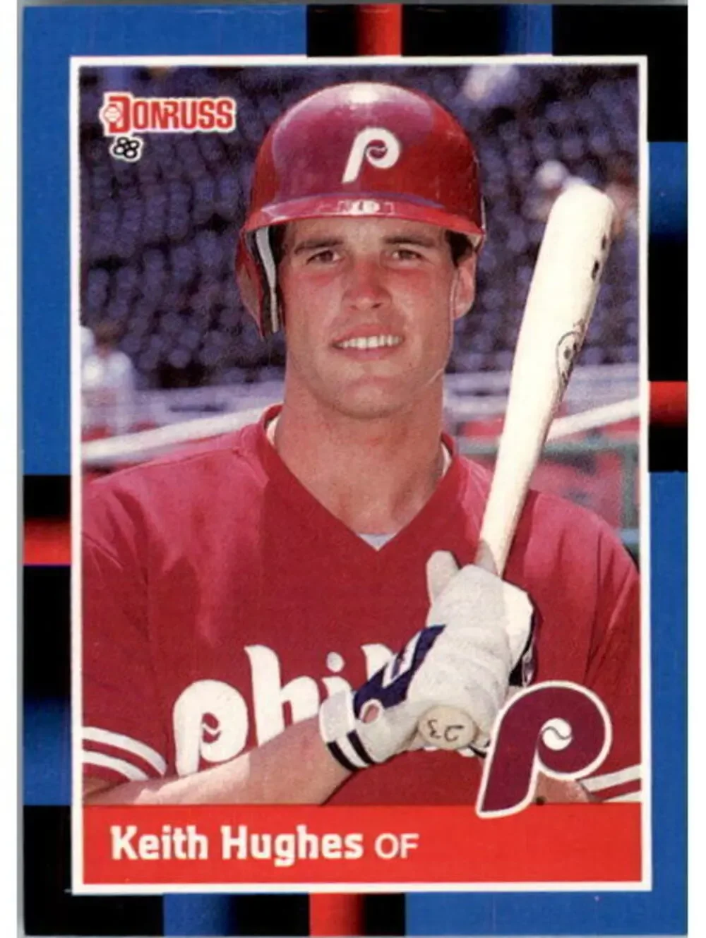 1988 Keith Hughes Donruss Baseball Card #643